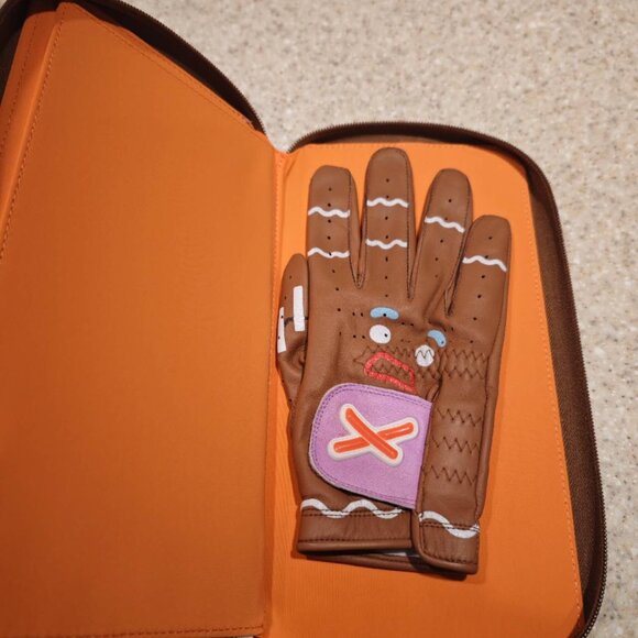 Absolutely Ridiculous Gingerbread Size M Golf Glove(Right Hand)-Limited Version - Picture 4 of 4